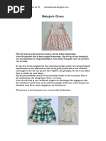 Babyjurk Grace Patroon PDF