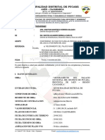 Informe N°020 - Conformidad de Planilla