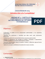 Unidad 3 - Componentes Patrimoniales y Reconocimiento de las Variaciones Parimoniales -2024