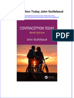 PDF Contraception Today John Guillebaud Ebook Full Chapter