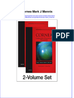 Download textbook Cornea Mark J Mannis ebook all chapter pdf 