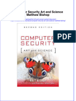 Textbook Computer Security Art and Science Matthew Bishop Ebook All Chapter PDF
