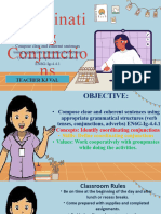 English Cot q4 Week 4 Coordinating Conjunctions