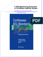 Textbook Continuous Eeg Monitoring Principles and Practice 1St Edition Aatif M Husain Ebook All Chapter PDF