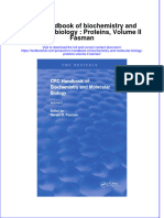 Download textbook Crc Handbook Of Biochemistry And Molecular Biology Proteins Volume Ii Fasman ebook all chapter pdf 