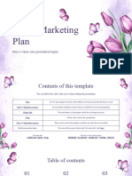 Tulips Marketing Plan by Slidesgo