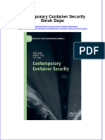 Download textbook Contemporary Container Security Girish Gujar ebook all chapter pdf 