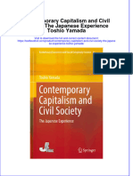 Textbook Contemporary Capitalism and Civil Society The Japanese Experience Toshio Yamada Ebook All Chapter PDF