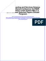 Download full chapter Cloud Computing And Services Science 9Th International Conference Closer 2019 Heraklion Crete Greece May 2 4 2019 Revised Selected Papers Donald Ferguson pdf docx