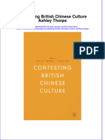 Download textbook Contesting British Chinese Culture Ashley Thorpe ebook all chapter pdf 