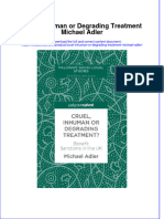 Textbook Cruel Inhuman or Degrading Treatment Michael Adler Ebook All Chapter PDF