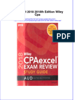 Textbook Cpa Audit 2018 2018Th Edition Wiley Cpa Ebook All Chapter PDF