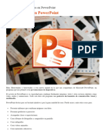 Unidad 8 Tareas Básicas en PowerPoint