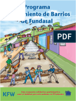 Artículo - PROGRAMA MEJORAMIENTO BARRIOS - Fundasal