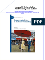 Download full chapter Commonwealth History In The Twenty First Century Saul Dubow pdf docx