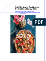 Download textbook Cooking Solo The Joy Of Cooking For Yourself 1St Edition Klancy Miller ebook all chapter pdf 