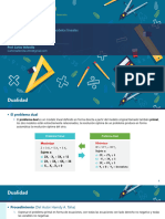Programación Lineal - 08. Dualidad