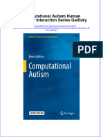 Download full chapter Computational Autism Human Computer Interaction Series Galitsky pdf docx