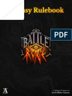 Battlerune Fantasy Rulebook Alpha V4.9