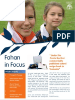 Newsletter Sample - Fahan in Focus