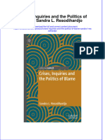 PDF Crises Inquiries and The Politics of Blame Sandra L Resodihardjo Ebook Full Chapter