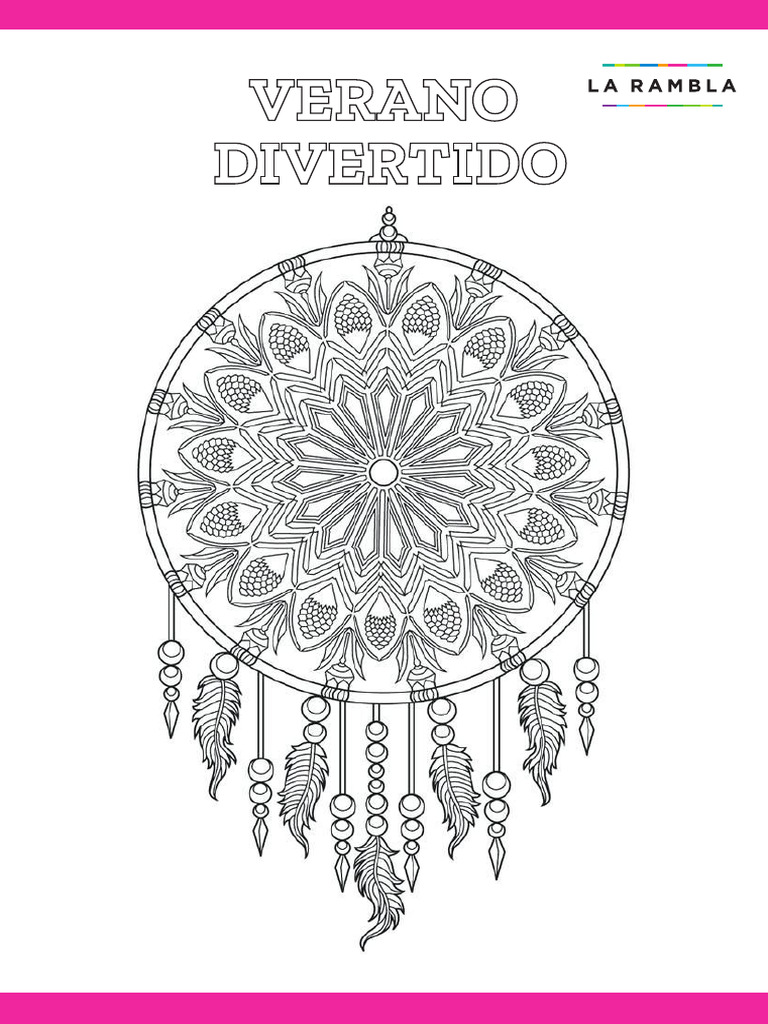 Mandala detallado con elementos repetitivos y simétricos, perfecto para personas que buscan un ejercicio de concentración y mindfulness a través del arte.