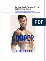 Full Chapter Cooper The New York Players 2 1St Edition Lulu Moore PDF