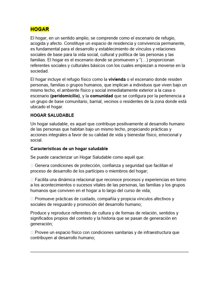 Hogar Pdf Sicología Ciencias Del Comportamiento