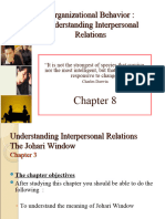 Chapter 8 - Understanding Johari Window