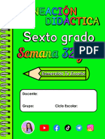 ? 6° S32-S33 - PLANEACIÓN DIDÁCTICA ? Esmeralda Te Enseña ?