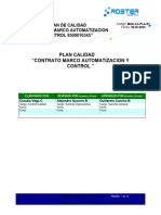 Plan de Calidad Ros-Ca-Pl-001 Contrato 10345