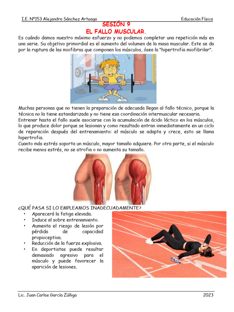 Fallo Muscular-1 | PDF | Músculo