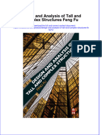 Textbook Design and Analysis of Tall and Complex Structures Feng Fu Ebook All Chapter PDF