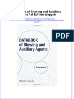 Textbook Databook of Blowing and Auxiliary Agents 1St Edition Wypych Ebook All Chapter PDF