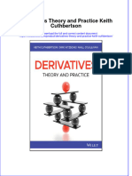 PDF Derivatives Theory and Practice Keith Cuthbertson Ebook Full Chapter