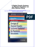 Download textbook Design Of Digital Chaotic Systems Updated By Random Iterations 1St Edition Qianxue Wang ebook all chapter pdf 