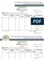 Planificación Analítica de Diplomado