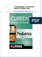 PDF Current Diagnosis Treatment Pediatrics William Hay Ebook Full Chapter