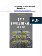 Download textbook Data Professionals At Work Malathi Mahadevan ebook all chapter pdf 