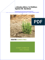 Download textbook Debating Climate Ethics 1St Edition Stephen M Gardiner ebook all chapter pdf 