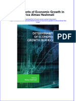 Textbook Determinants of Economic Growth in Africa Almas Heshmati Ebook All Chapter PDF