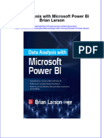 PDF Data Analysis With Microsoft Power Bi Brian Larson Ebook Full Chapter