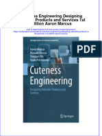 Download textbook Cuteness Engineering Designing Adorable Products And Services 1St Edition Aaron Marcus ebook all chapter pdf 