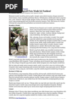 Download Modeling Photography Tutorial Tips Trik Fotografi Foto Model Dan Fashion by Arkee Sukrowi SN73071576 doc pdf