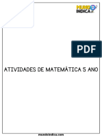 21 Páginas Atividades de Matemática Envolvendo As Operações Iniciais Nível Básico - Intermediário