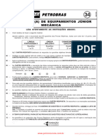 Engenheiro de Equipamentos Júnior - Mecânica - PETROBRAS - 2006 - CESGRANRIO