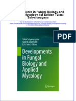 Textbook Developments in Fungal Biology and Applied Mycology 1St Edition Tulasi Satyanarayana Ebook All Chapter PDF
