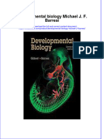 Download textbook Developmental Biology Michael J F Barresi ebook all chapter pdf 