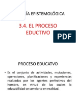 Elementos esenciales del proceso educativo