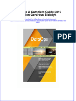 PDF Dataops A Complete Guide 2019 Edition Gerardus Blokdyk Ebook Full Chapter